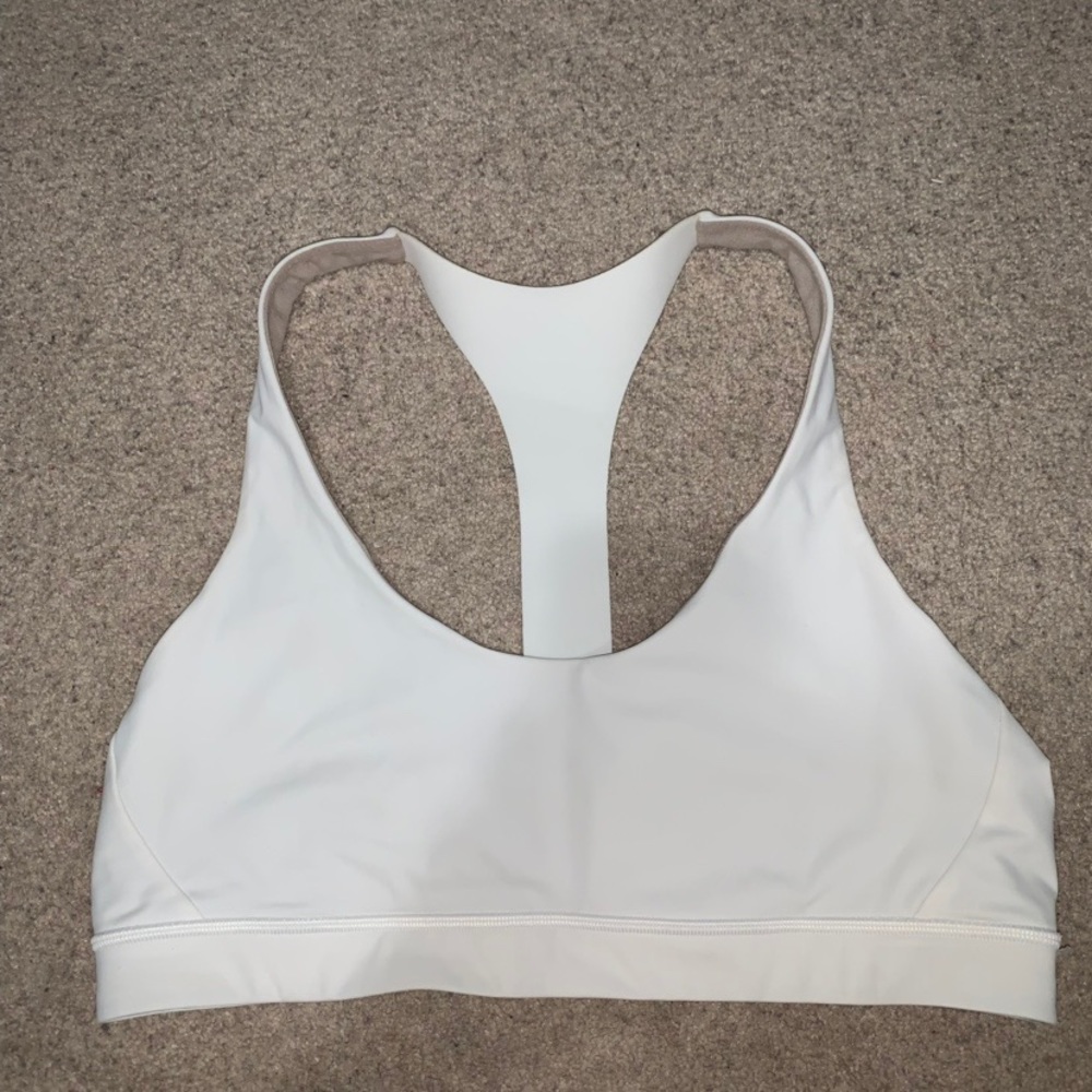White Lululemon Sports Bra